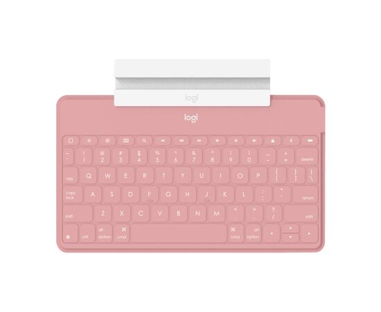 Клавиатура Logitech Keys-To-Go для iPhone iPad Apple TV Blush Pink (920-010122), изображение 2 Клавиатура Logitech Keys-To-Go для iPhone iPad Apple TV Blush Pink (920-010122), изображение 2