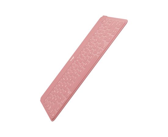 Клавиатура Logitech Keys-To-Go для iPhone iPad Apple TV Blush Pink (920-010122), изображение 3 Клавиатура Logitech Keys-To-Go для iPhone iPad Apple TV Blush Pink (920-010122), изображение 3