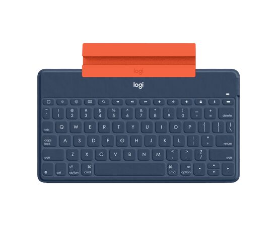 Клавиатура Logitech Keys-To-Go для iPhone iPad Apple TV Classic Blue (920-010123), изображение 2 Клавиатура Logitech Keys-To-Go для iPhone iPad Apple TV Classic Blue (920-010123), изображение 2