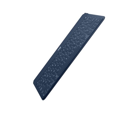 Клавиатура Logitech Keys-To-Go для iPhone iPad Apple TV Classic Blue (920-010123), изображение 3 Клавиатура Logitech Keys-To-Go для iPhone iPad Apple TV Classic Blue (920-010123), изображение 3
