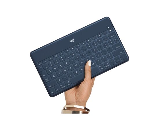 Клавиатура Logitech Keys-To-Go для iPhone iPad Apple TV Classic Blue (920-010123), изображение 5 Клавиатура Logitech Keys-To-Go для iPhone iPad Apple TV Classic Blue (920-010123), изображение 5