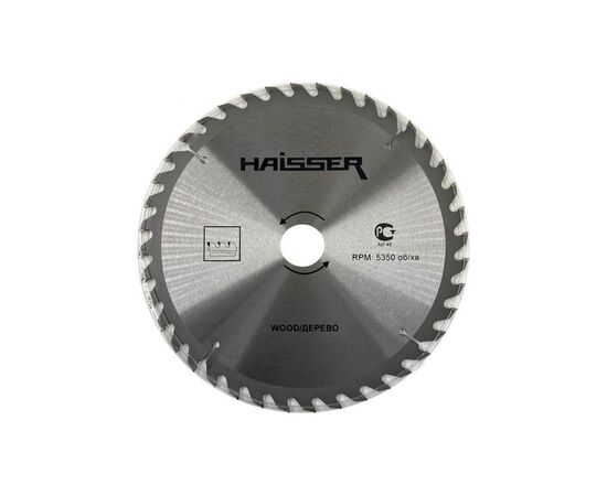 Диск пильний HAISSER по дереву - 255x32 60 зуб. (118494)