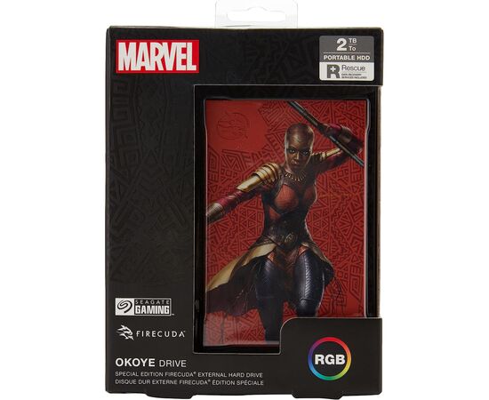 Внешний жесткий диск 2.5" 2TB Okoye FireCuda Gaming Drive Seagate (STLX2000403), изображение 2 Внешний жесткий диск 2.5" 2TB Okoye FireCuda Gaming Drive Seagate (STLX2000403), изображение 2
