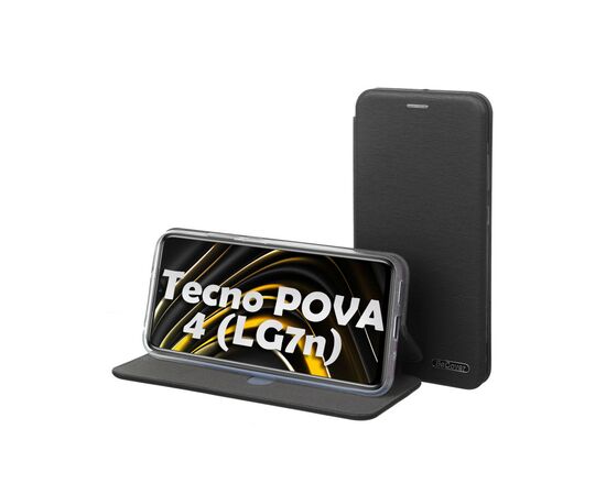 Чехол для мобильного телефона BeCover Exclusive Tecno POVA 4 (LG7n) Black (709045), изображение 6 Чехол для мобильного телефона BeCover Exclusive Tecno POVA 4 (LG7n) Black (709045), изображение 6