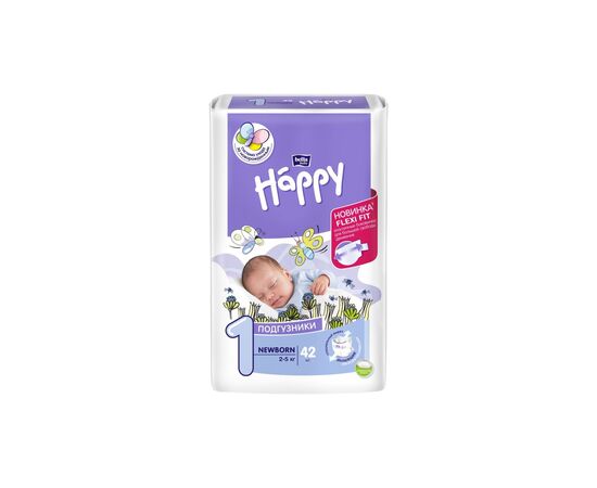 Подгузник Bella Baby Happy newborn 2-5кг 42 шт (5900516600693)