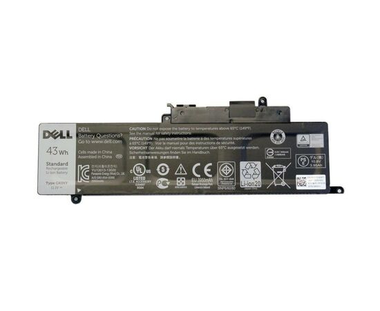 Аккумулятор для ноутбука Dell Inspiron 11-3147 GK5KY, 43Wh (3950mAh), 3cell, 11.1V, Li-ion (A47303)