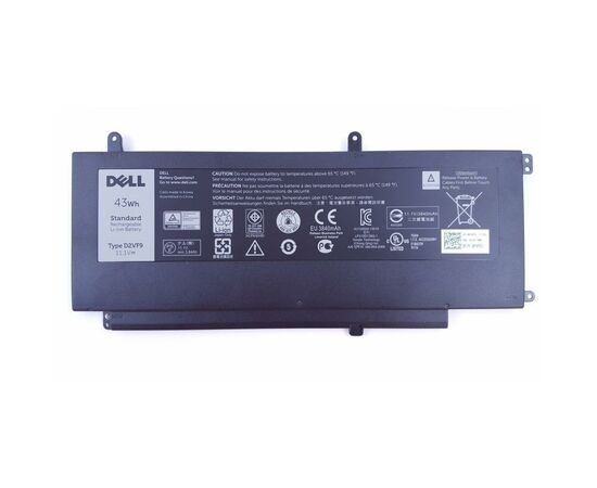 Аккумулятор для ноутбука Dell Inspiron 15-7547 D2VF9, 43Wh (3840mAh), 3cell, 11.1V, Li-ion (A47199), изображение 3 Аккумулятор для ноутбука Dell Inspiron 15-7547 D2VF9, 43Wh (3840mAh), 3cell, 11.1V, Li-ion (A47199), изображение 3