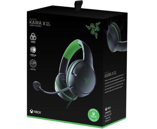 Наушники Razer Kaira X for Xbox Black (RZ04-03970100-R3M1), изображение 6 Наушники Razer Kaira X for Xbox Black (RZ04-03970100-R3M1), изображение 6