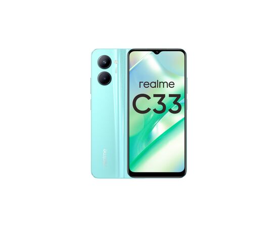 Мобильный телефон realme C33 4/128Gb (RMX3627) Aqua Blue