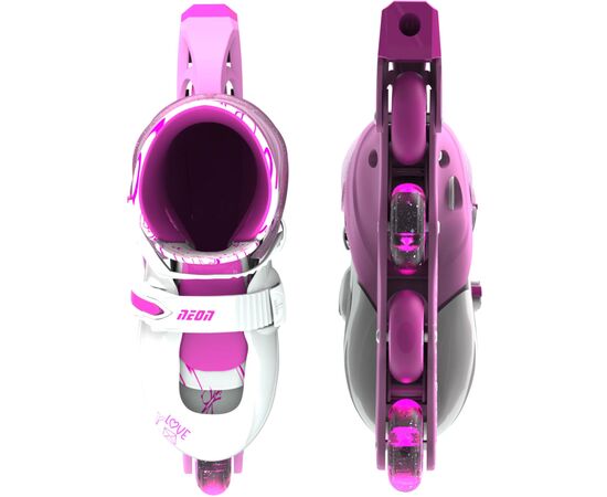 Роликовые коньки Neon Inline Pink розмір 34-37 (NT08P4), изображение 3 Роликовые коньки Neon Inline Pink розмір 34-37 (NT08P4), изображение 3