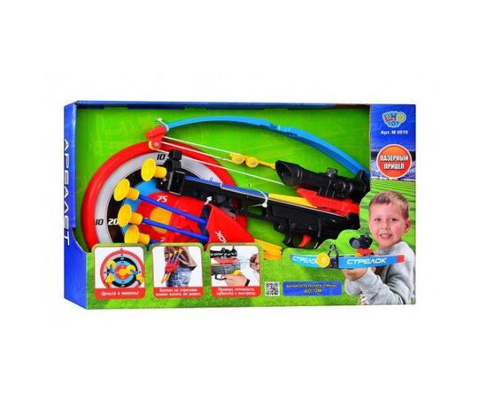 Игрушечное оружие Limo toy Детский арбалет (M 0010), изображение 3 Игрушечное оружие Limo toy Детский арбалет (M 0010), изображение 3