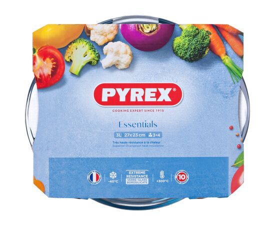 Кастрюля Pyrex Essentials 2.2 л + 0.8 л (208A000/7643), изображение 3 Кастрюля Pyrex Essentials 2.2 л + 0.8 л (208A000/7643), изображение 3
