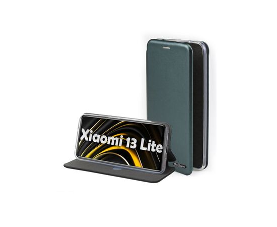 Чехол для мобильного телефона BeCover Exclusive Xiaomi 13 Lite Dark Green (709051), изображение 6 Чехол для мобильного телефона BeCover Exclusive Xiaomi 13 Lite Dark Green (709051), изображение 6