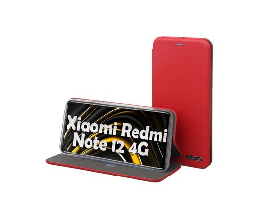 Чехол для мобильного телефона BeCover Exclusive Xiaomi Redmi Note 12 4G Burgundy Red (709057), изображение 6 Чехол для мобильного телефона BeCover Exclusive Xiaomi Redmi Note 12 4G Burgundy Red (709057), изображение 6