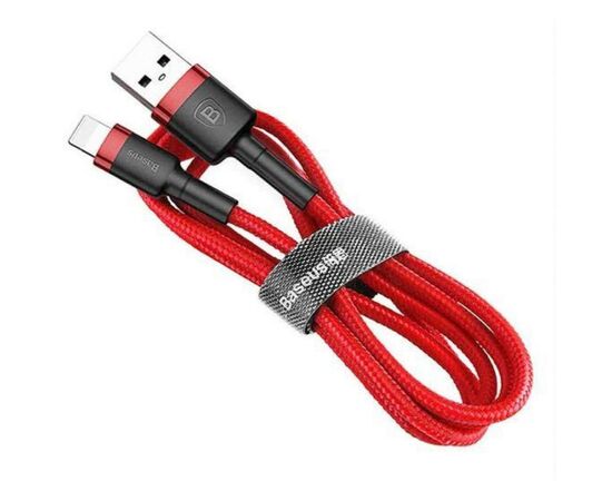 Дата кабель USB 2.0 AM to Type-C 1.0m Cafule 3A red+red Baseus (CATKLF-B09)