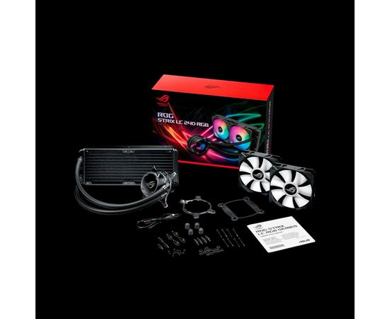 Система водяного охолодження ASUS ROG-STRIX-LC-240 RGB, зображення 4 Система водяного охолодження ASUS ROG-STRIX-LC-240 RGB, зображення 4