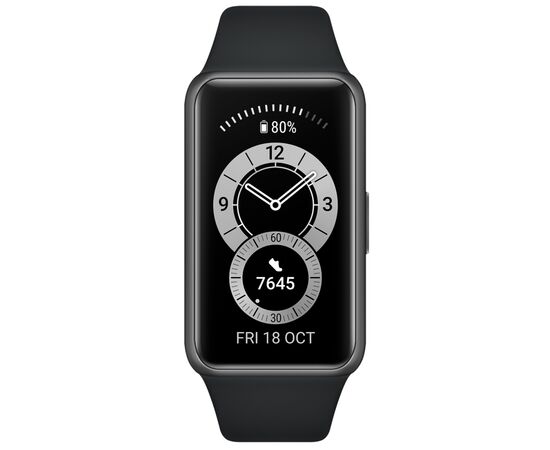 Смарт-часы Huawei Band 6 Graphite Black (55026629/55026633), изображение 2 Смарт-часы Huawei Band 6 Graphite Black (55026629/55026633), изображение 2