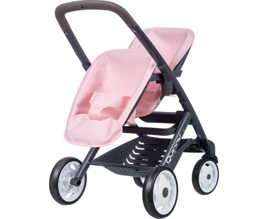 Коляска для кукол Smoby Maxi-Cosi & Quinny для близнецов Софт (253217), изображение 2 Коляска для кукол Smoby Maxi-Cosi & Quinny для близнецов Софт (253217), изображение 2