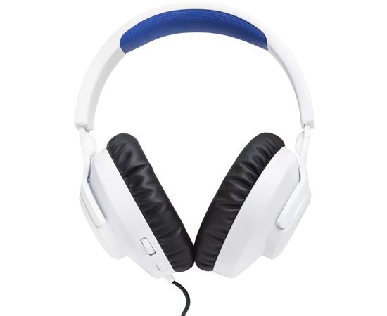 Наушники JBL Quantum 100P for PS White (JBLQ100PWHTBLU), изображение 3 Наушники JBL Quantum 100P for PS White (JBLQ100PWHTBLU), изображение 3