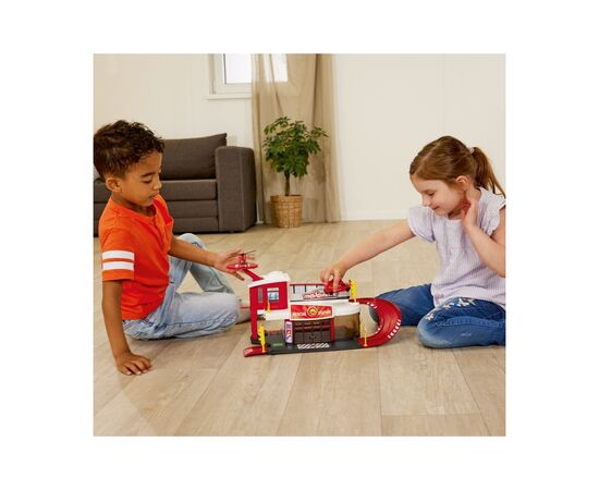 Игровой набор Majorette Креатикс. Пожарная станция,1 машинка (2050038), изображение 3 Игровой набор Majorette Креатикс. Пожарная станция,1 машинка (2050038), изображение 3