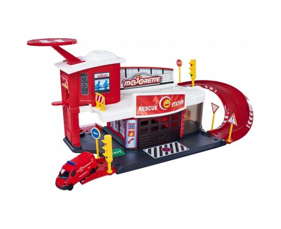 Игровой набор Majorette Креатикс. Пожарная станция,1 машинка (2050038)