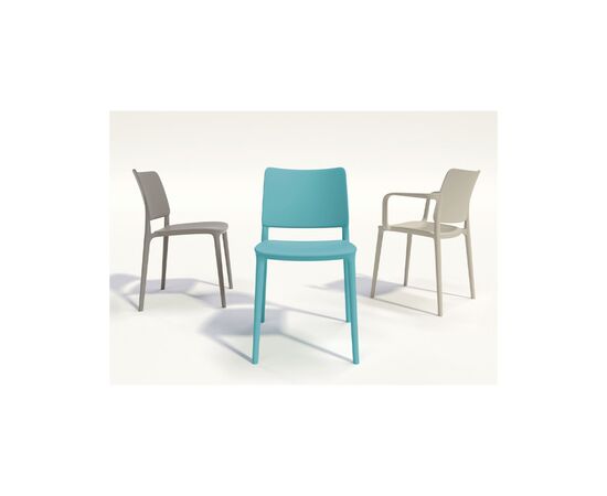 Кухонный стул PAPATYA Joy-K антрацитовый 22 (4793), изображение 4 Кухонный стул PAPATYA Joy-K антрацитовый 22 (4793), изображение 4