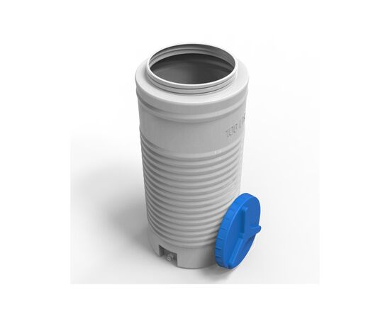 Емкость для воды Євро Пласт вертикальная пищевая 200 л узкая белая (12913), изображение 2 Емкость для воды Євро Пласт вертикальная пищевая 200 л узкая белая (12913), изображение 2