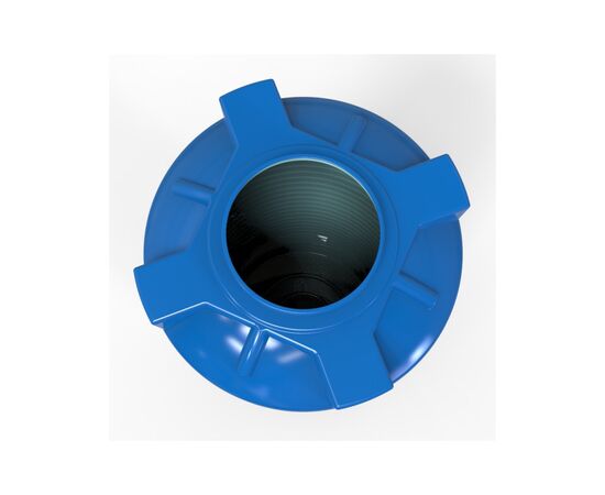 Емкость для воды Євро Пласт вертикальная пищевая 1000 л узкая синяя (2157), изображение 3 Емкость для воды Євро Пласт вертикальная пищевая 1000 л узкая синяя (2157), изображение 3