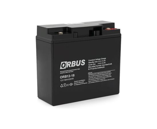 Батарея до ДБЖ Orbus ORB1218 AGM 12V 18Ah (ORB1218)