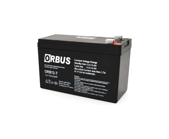 Батарея к ИБП Orbus ORB1270 AGM 12V 7Ah (ORB1270)