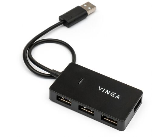 Концентратор Vinga USB2.0 to 4*USB2.0 HUB (VHA2A4), изображение 3 Концентратор Vinga USB2.0 to 4*USB2.0 HUB (VHA2A4), изображение 3