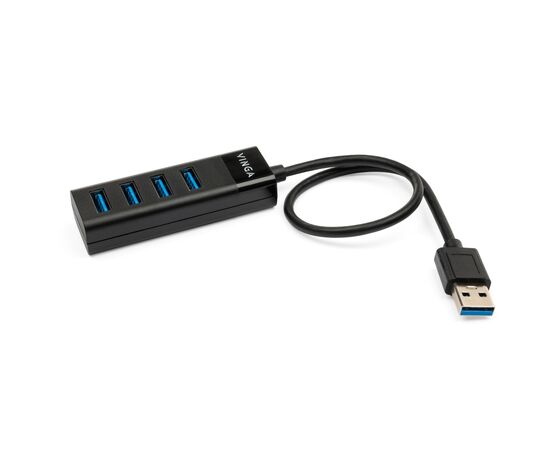 Концентратор Vinga USB3.0 to 4*USB3.0 HUB (VHA3A4), изображение 2 Концентратор Vinga USB3.0 to 4*USB3.0 HUB (VHA3A4), изображение 2