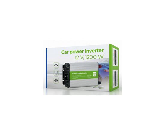 Автомобильный инвертор EnerGenie 12V/220V 1200 Вт (EG-PWC1200-01), изображение 4 Автомобильный инвертор EnerGenie 12V/220V 1200 Вт (EG-PWC1200-01), изображение 4