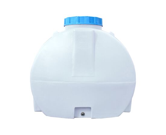 Емкость для воды Пласт Бак горизонтальная пищевая 2000 л белая (939), изображение 2