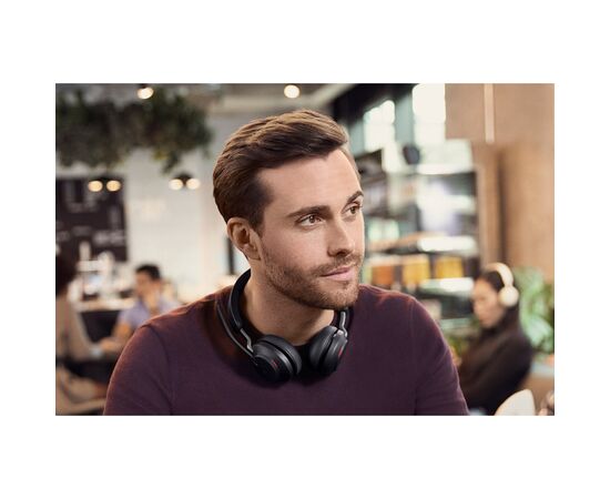 Наушники Jabra Evolve2 65 Link380c MS Stereo Stand Black (26599-999-889), изображение 6 Наушники Jabra Evolve2 65 Link380c MS Stereo Stand Black (26599-999-889), изображение 6