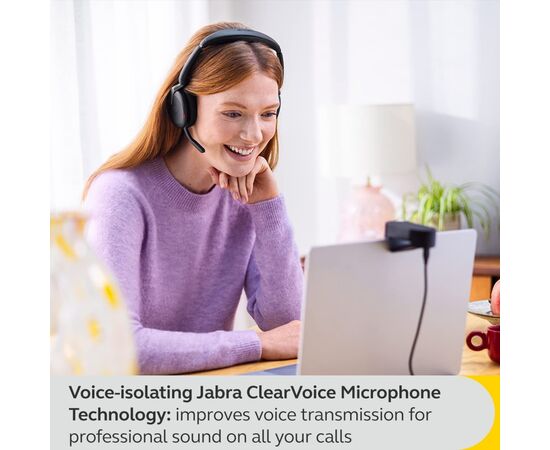 Наушники Jabra Evolve2 65 Flex Link380a MS Stereo (26699-999-999), изображение 5 Наушники Jabra Evolve2 65 Flex Link380a MS Stereo (26699-999-999), изображение 5