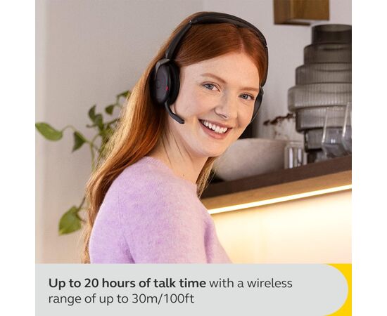 Наушники Jabra Evolve2 65 Flex Link380a MS Stereo (26699-999-999), изображение 6 Наушники Jabra Evolve2 65 Flex Link380a MS Stereo (26699-999-999), изображение 6