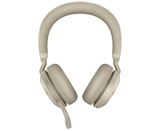 Наушники Jabra Evolve2 75 MS Stereo USB-A Biege (27599-999-998), изображение 3 Наушники Jabra Evolve2 75 MS Stereo USB-A Biege (27599-999-998), изображение 3