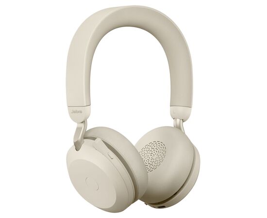 Наушники Jabra Evolve2 75 MS Stereo USB-A Biege (27599-999-998), изображение 6 Наушники Jabra Evolve2 75 MS Stereo USB-A Biege (27599-999-998), изображение 6
