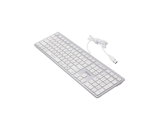 Клавіатура A4Tech FX50 USB White, зображення 3 Клавіатура A4Tech FX50 USB White, зображення 3