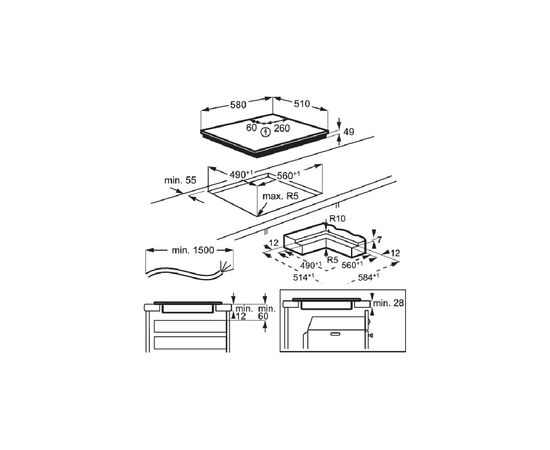 Варочная поверхность Electrolux KIV634I, изображение 10 Варочная поверхность Electrolux KIV634I, изображение 10