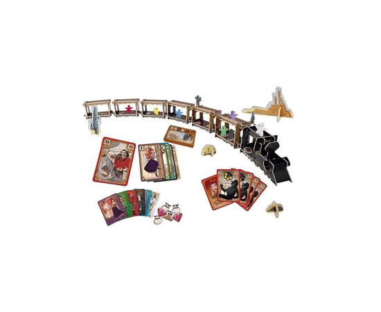 Настільна гра Lords of Boards Кольт Експрес (Colt Express) (LOB2117UA), зображення 2 Настільна гра Lords of Boards Кольт Експрес (Colt Express) (LOB2117UA), зображення 2