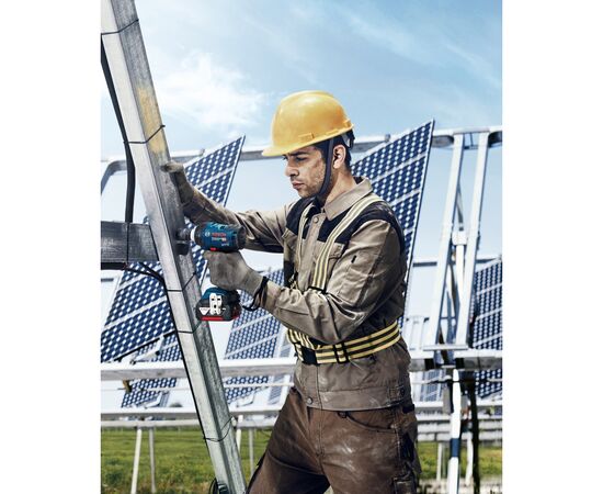 Гайковерт Bosch GDS 18V-400, 2x5Ah, 400 Нм, 0-2500 об/хв, кейс, зажим квадрат, 1.87 кг (0.601.9K0.020), изображение 3 Гайковерт Bosch GDS 18V-400, 2x5Ah, 400 Нм, 0-2500 об/хв, кейс, зажим квадрат, 1.87 кг (0.601.9K0.020), изображение 3