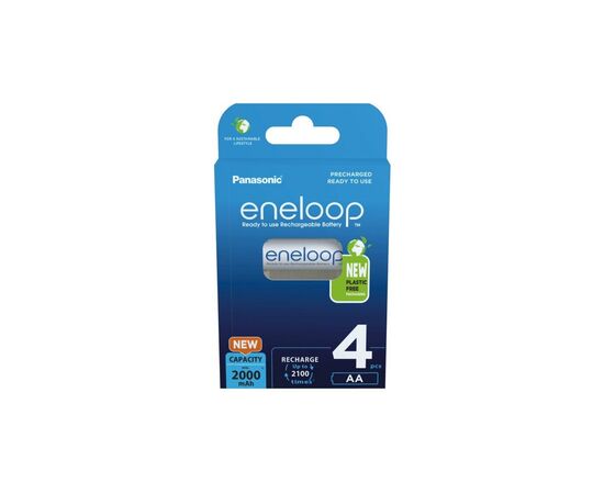 Акумулятор Panasonic Eneloop AA 2000mAh NI-MH * 4 (BK-3MCDE/4BE)