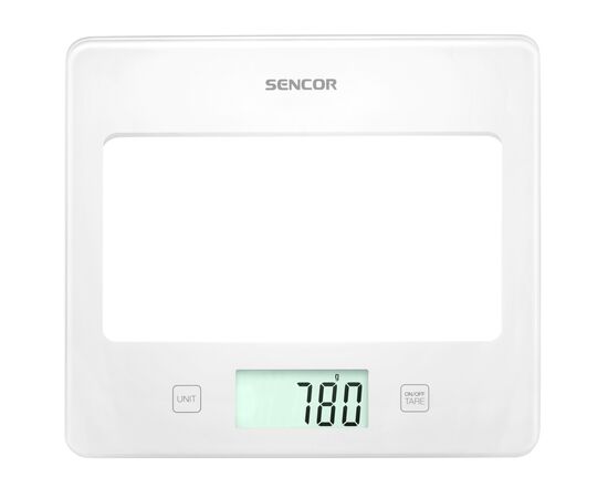 Весы кухонные Sencor SKS 5030WH (SKS5030WH), изображение 3 Весы кухонные Sencor SKS 5030WH (SKS5030WH), изображение 3