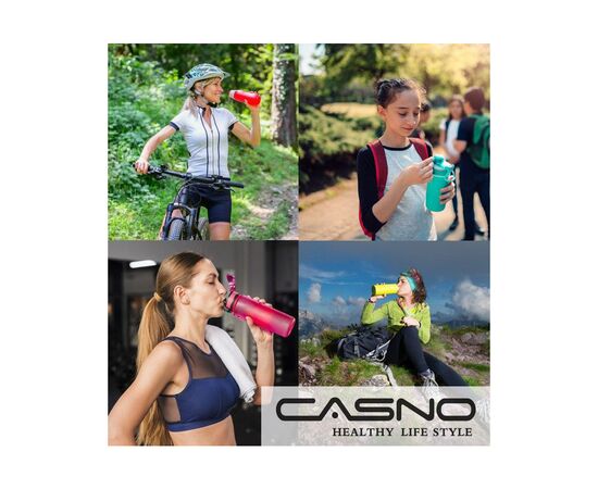 Бутылка для воды Casno 1000 мл KXN-1111 Зелена (KXN-1111_Green), изображение 10 Бутылка для воды Casno 1000 мл KXN-1111 Зелена (KXN-1111_Green), изображение 10