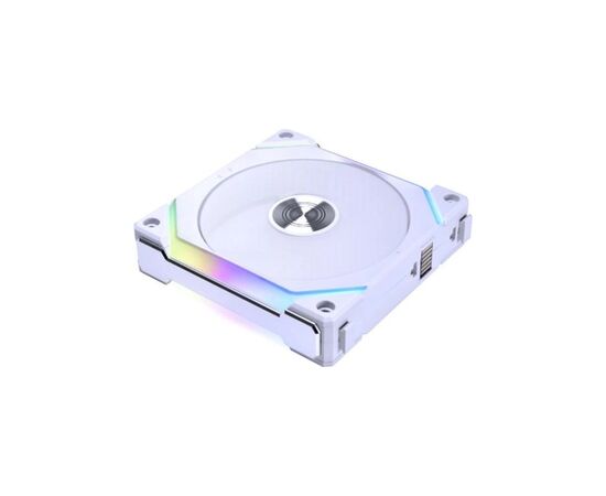 Кулер до корпусу Lian Li Uni Fan SL V2, 140mm, Single, White (G99.14SLV21W.00), зображення 3 Кулер до корпусу Lian Li Uni Fan SL V2, 140mm, Single, White (G99.14SLV21W.00), зображення 3