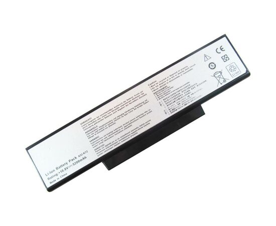 Аккумулятор для ноутбука AlSoft Asus A32-K72 5200mAh 6cell 11.1V Li-ion (A41440), изображение 2 Аккумулятор для ноутбука AlSoft Asus A32-K72 5200mAh 6cell 11.1V Li-ion (A41440), изображение 2