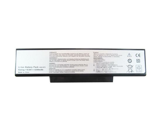Аккумулятор для ноутбука AlSoft Asus A32-K72 5200mAh 6cell 11.1V Li-ion (A41440)