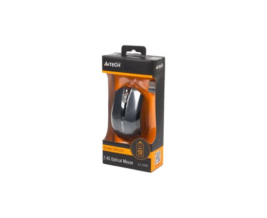 Мышка A4Tech G3-200N Grey, изображение 4 Мышка A4Tech G3-200N Grey, изображение 4